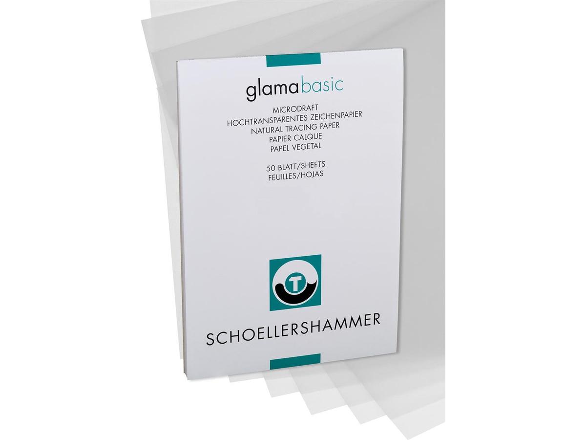 SCHOELLERSHAMMER TRANSPARENTBLOCK A3 80/85G/M² 50BLATT 1