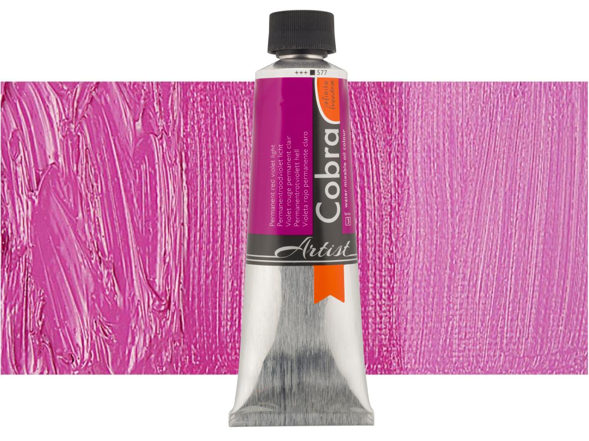 COBRA ARTIST WASSERVERMALBARE ÖLFARBE 150ML 577 PERM.ROTVIOLETT HELL 1