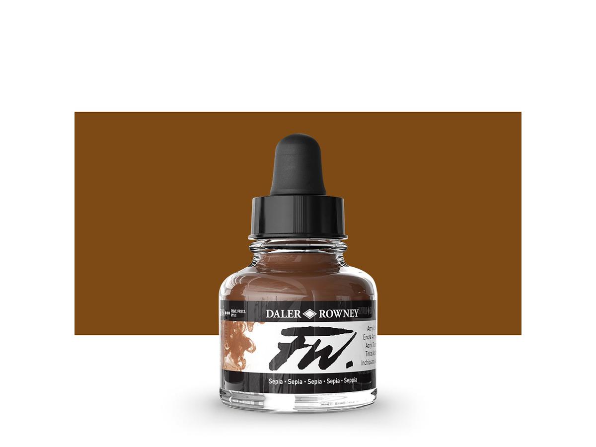 FW ACRYLTUSCHE SEPIA  251 1