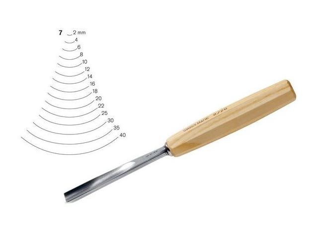 PFEIL HOLZBEITEL 7 2MM 1