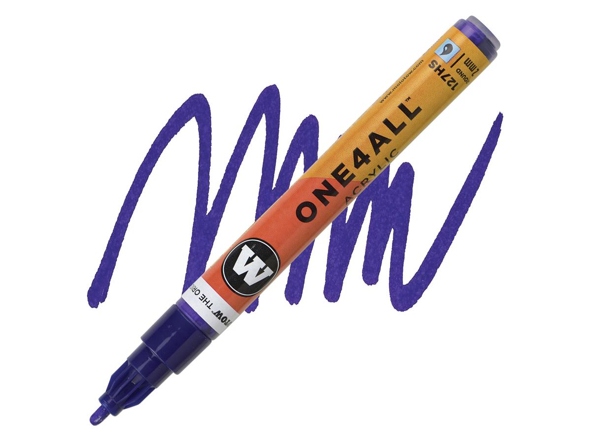 MOLOTOW ONE4ALL MARKER 127HS 043 2MM VIOLET DARK 1