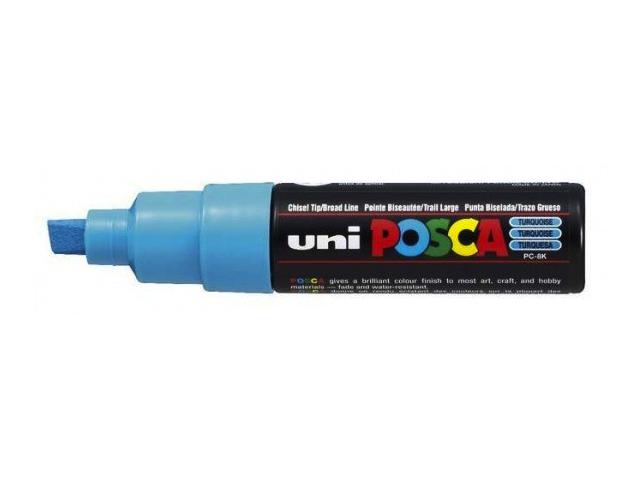 UNI POSCA PC8TF TURKIS BREIT 1