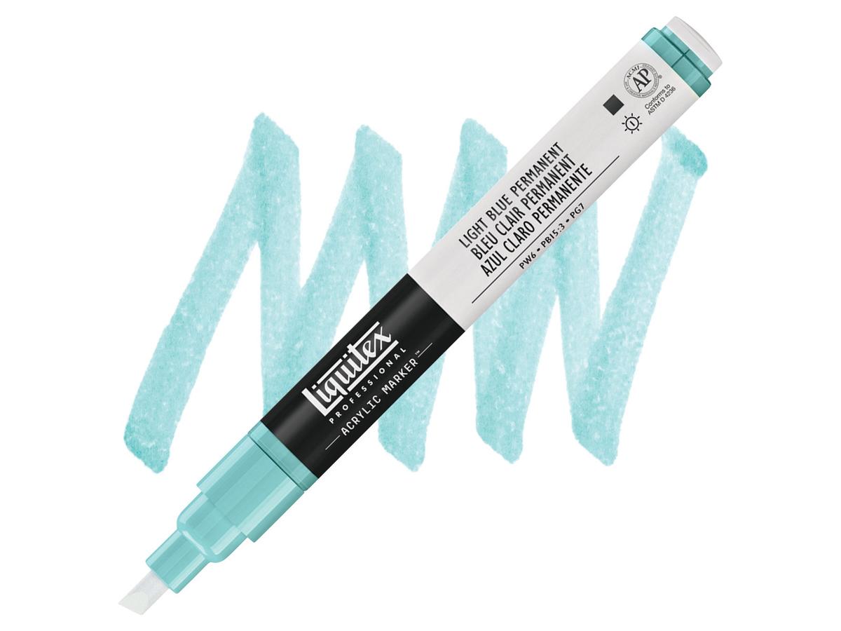 LIQUITEX ACRYL MARKER 0770 2MM LIGHT BLUE PERMANENT 1