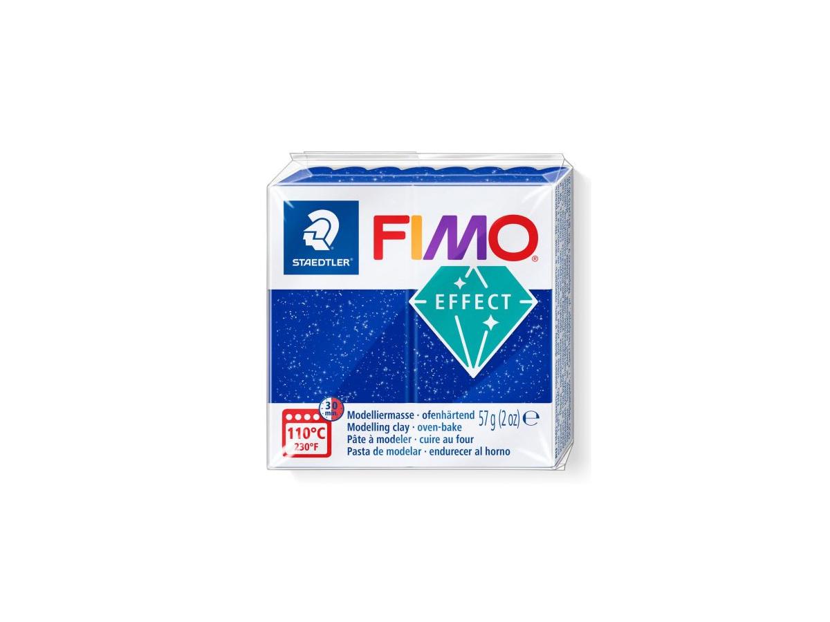 FIMO EFFECT MODELLIERMASSE 57 GRAMM METALLIC BLAU 1