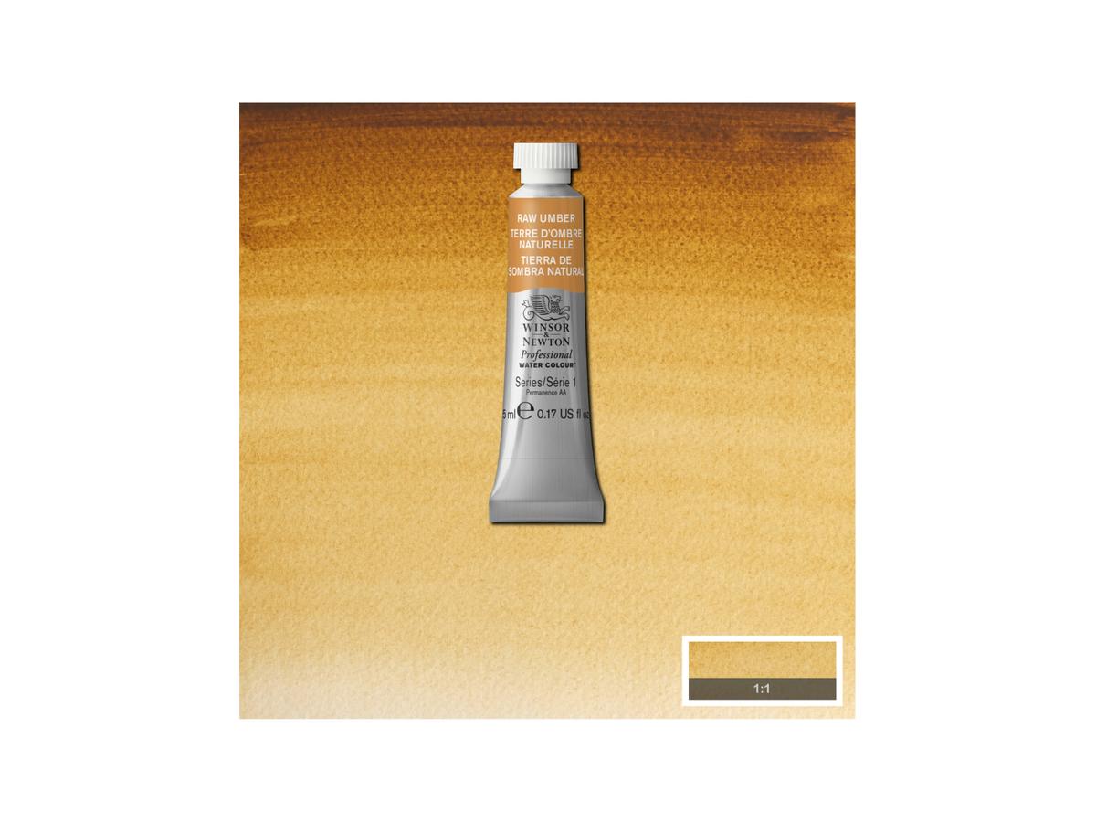 WINSOR & NEWTON AQUARELLFARBE 5ML 554 UMBRA NATUR 1