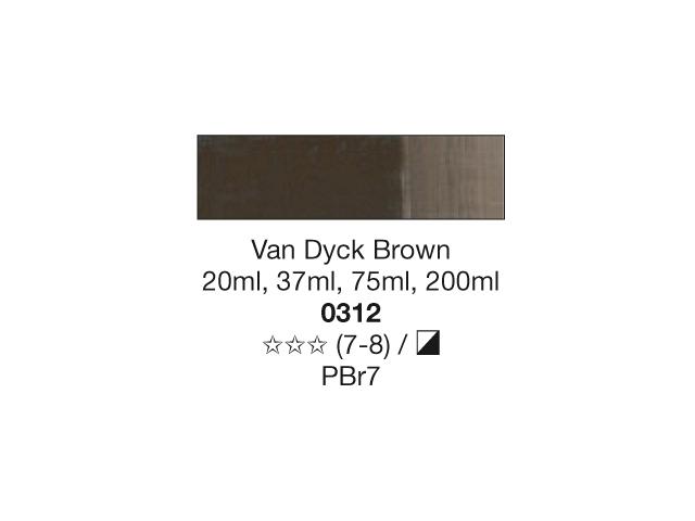 LUKAS STUDIO ÖLFARBE 200 ML 312 VANDYCKBRAUN 1