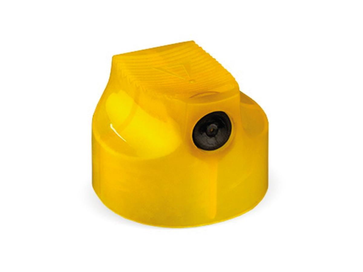 MOLOTOW CAP GERMAN SKINNY TRANSPARENT YELLOW/BLACK 2CM LINE WIDTH 1