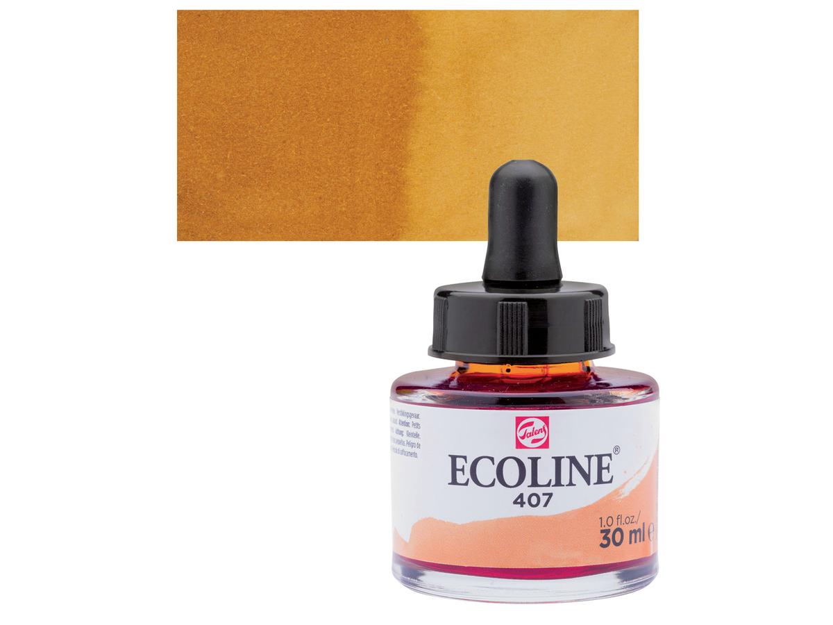 TALENS ECOLINE 30ML OCKER DUNKEL 407 1