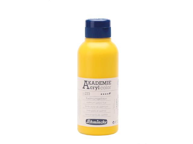 SCHMINCKE AKADEMIE ACRYL COLOR 250ML S1 223 KADMIUMGELBTON 1