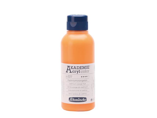SCHMINCKE AKADEMIE ACRYL COLOR 250ML S1 227 KADMIUMORANGETON 1