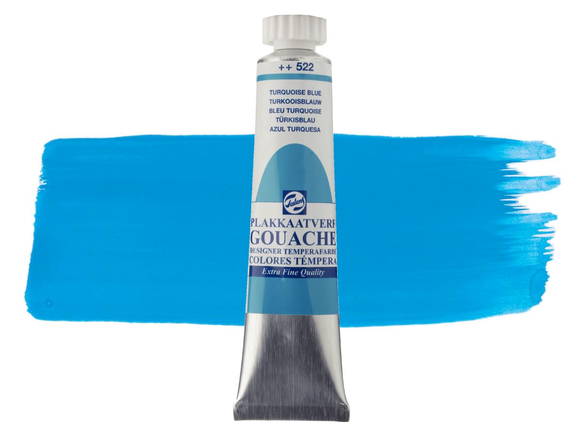 TALENS GOUACHE EXTRA FINE 20ML TÜRKISBLAU 522 1