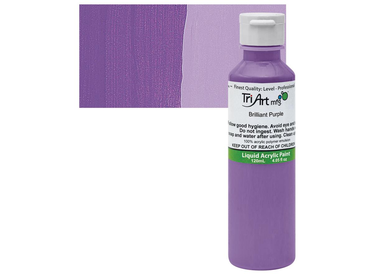 TRI-ART LIQUID 120ML 306 S3 BRILLIANT PURPLE 1