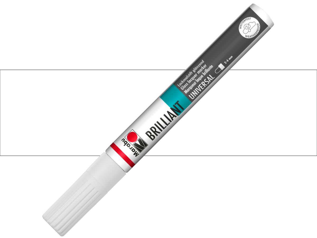 MARABU BRILLIANT PAINTER 2-4MM 070 WEISS 1