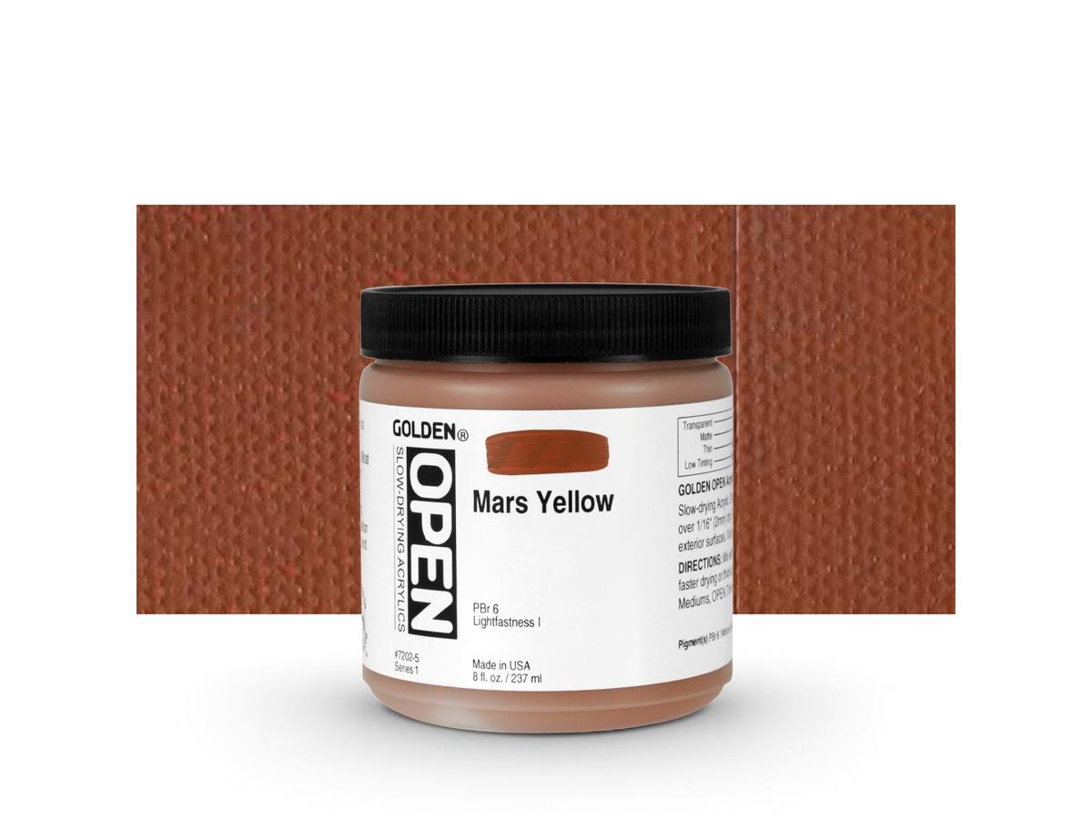 GOLDEN OPEN ACRYLIC 237ML 7202 S1 OPEN MARS YELLOW 1