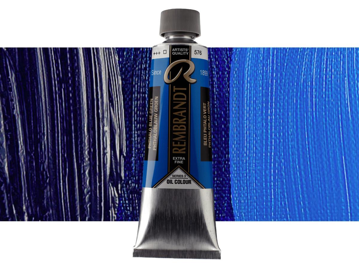 TALENS REMBRANDT ÖLFARBE 150ML PHTHALOBLAU GRÜN 576 1