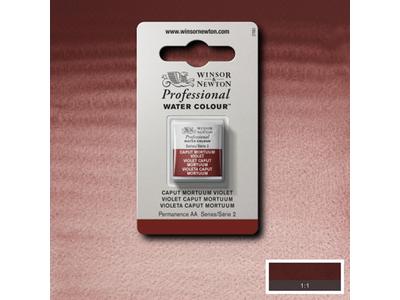WINSOR & NEWTON AQUARELLFARBE 1/2NÄPF 125 CAPUT MORT.VIOLETT 1