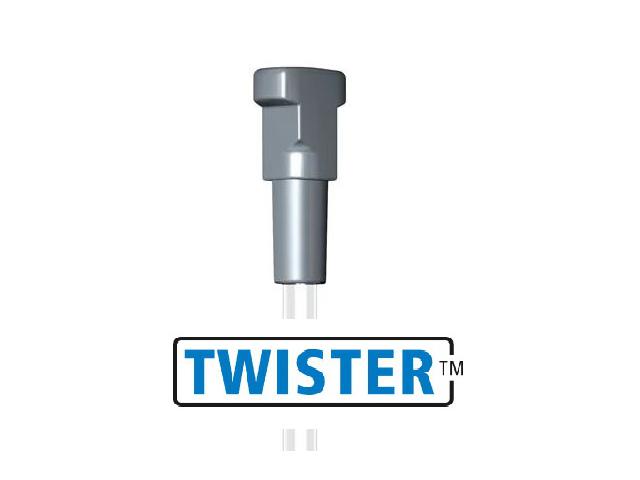 TWISTER MICRO + STAALDRAAD 1,0MM 200CM PER STUK 1
