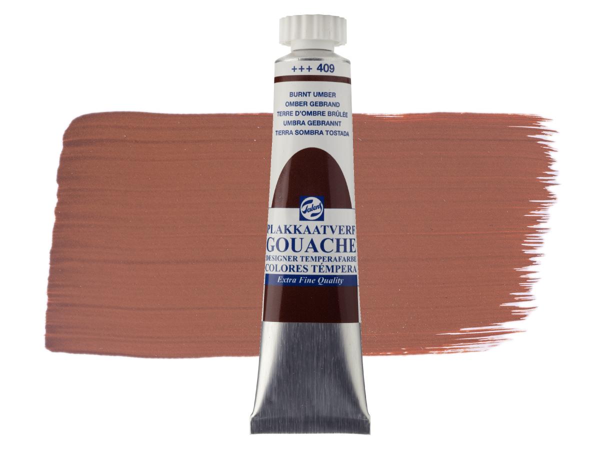 TALENS GOUACHE EXTRA FINE 20ML UMBRA GEBRANNT 409 1