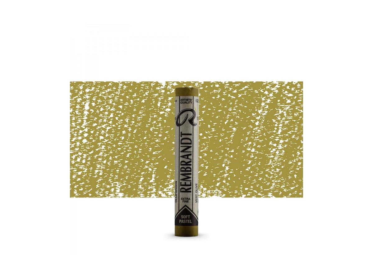 TALENS REMBRANDT SOFTPASTEL EINZEL OLIVGRÜN 620.7 1