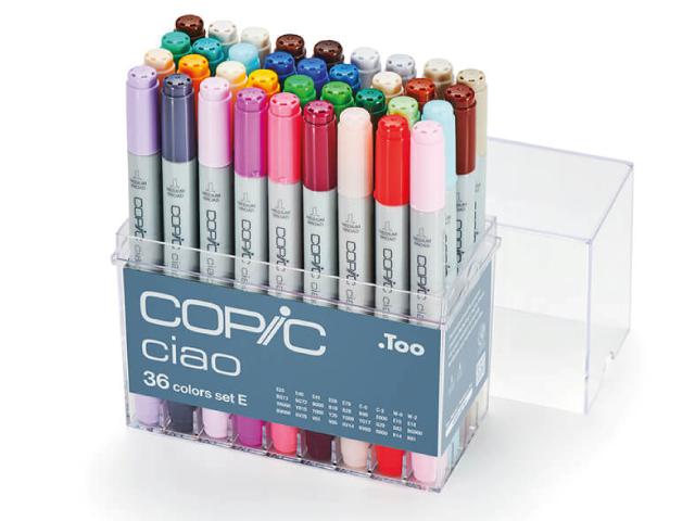 COPIC CIAO 36-ER MARKERSET E 1