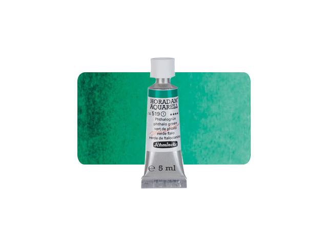 SCHMINCKE HORADAM AQUARELL TUBE 5ML S1 519 PHTHALOGRUN 1