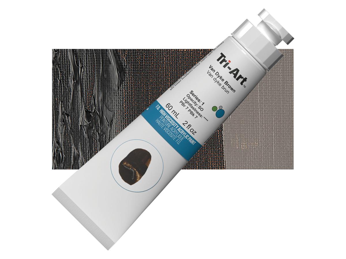 TRI-ART 60ML 411  VON DYKE BRAUN 1