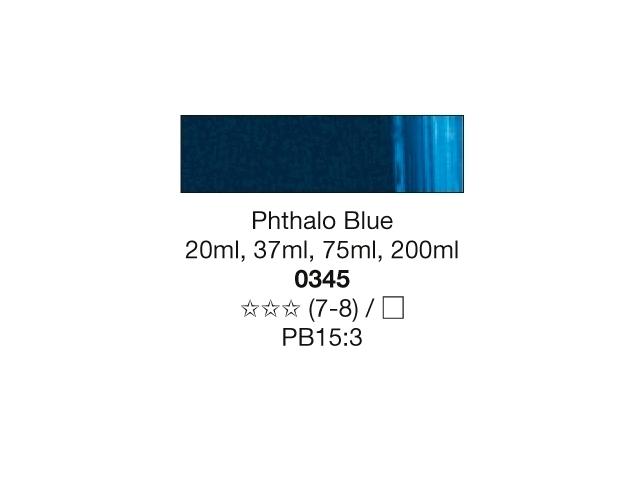 LUKAS STUDIO ÖLFARBE 200 ML 345 PHTHALOBLAU 1
