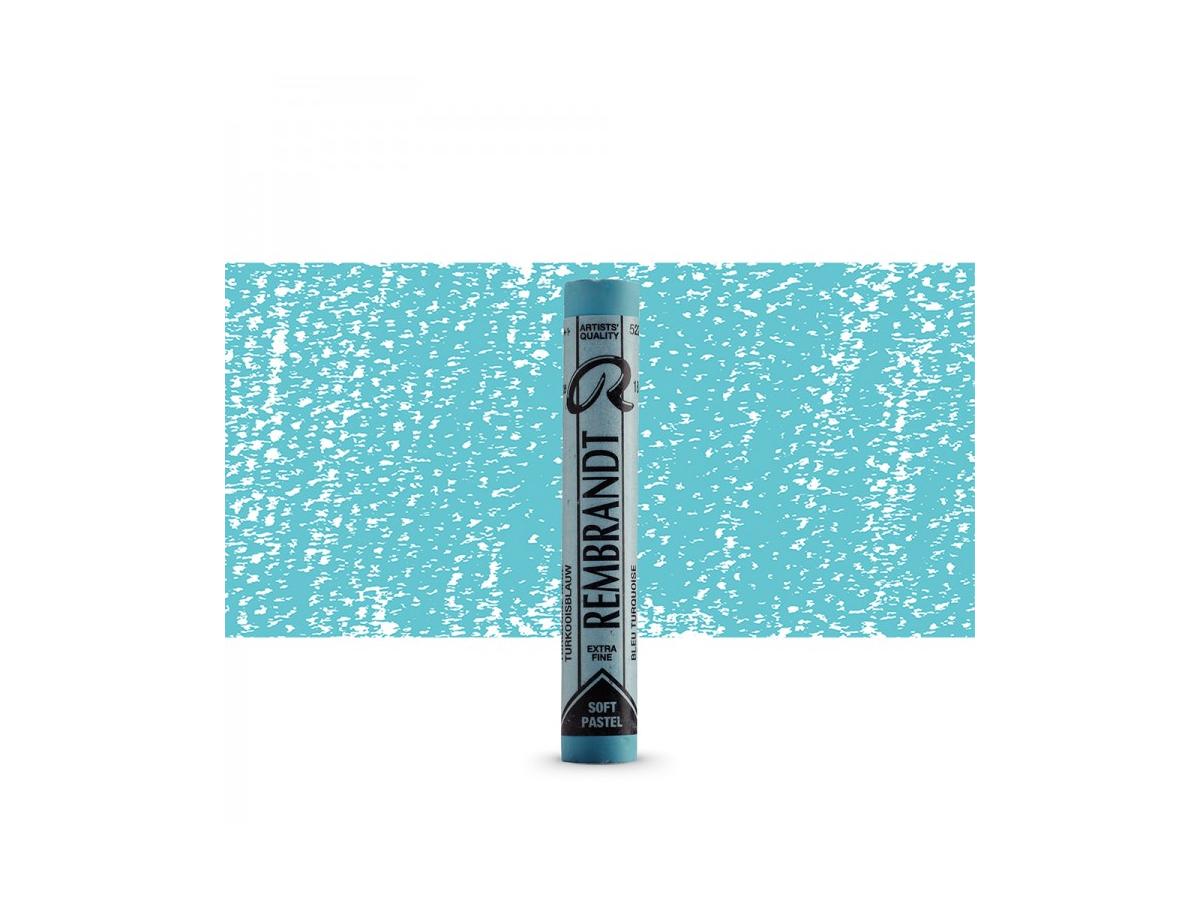 TALENS REMBRANDT SOFTPASTEL EINZEL TÜRKISBLAU 522.8 1