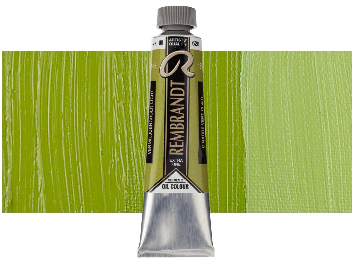 TALENS REMBRANDT ÖLFARBE 40ML ZINNOBERGRÜN HELL 626 1