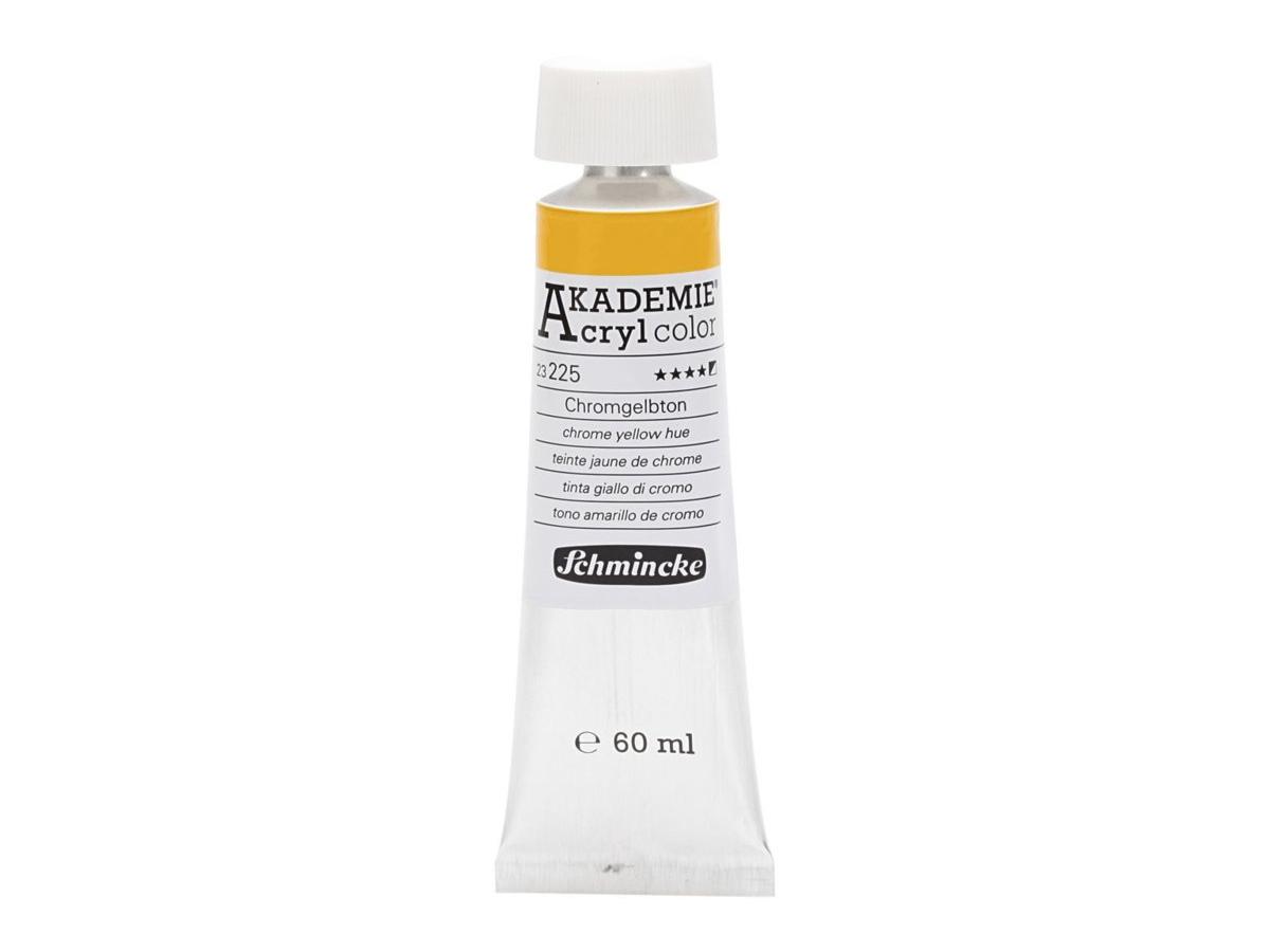SCHMINCKE AKADEMIE ACRYL COLOR 60ML S1 225 CHROMGELBTON 1