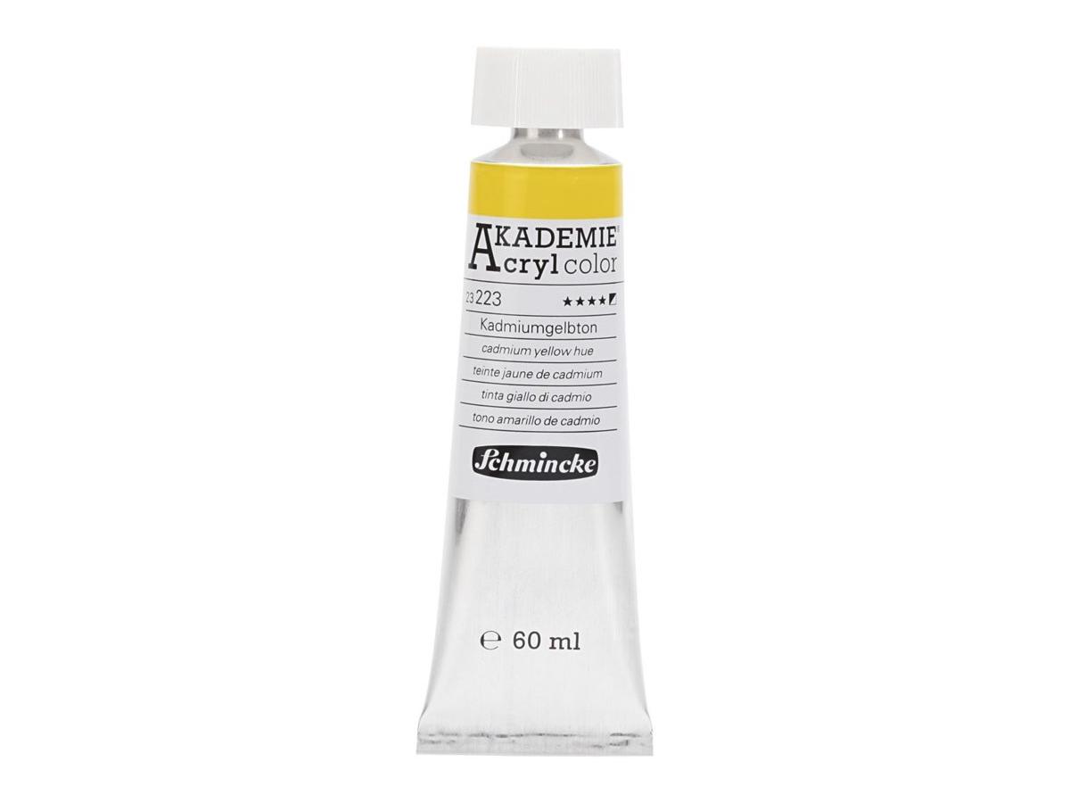 SCHMINCKE AKADEMIE ACRYL COLOR 60ML S1 223 KADMIUMGELBTON 1