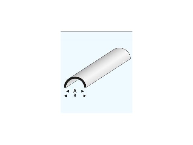 PROFIL ROHR HALBRUND (A=)1,5X(B=)3,0MM 1METER 403-52 1