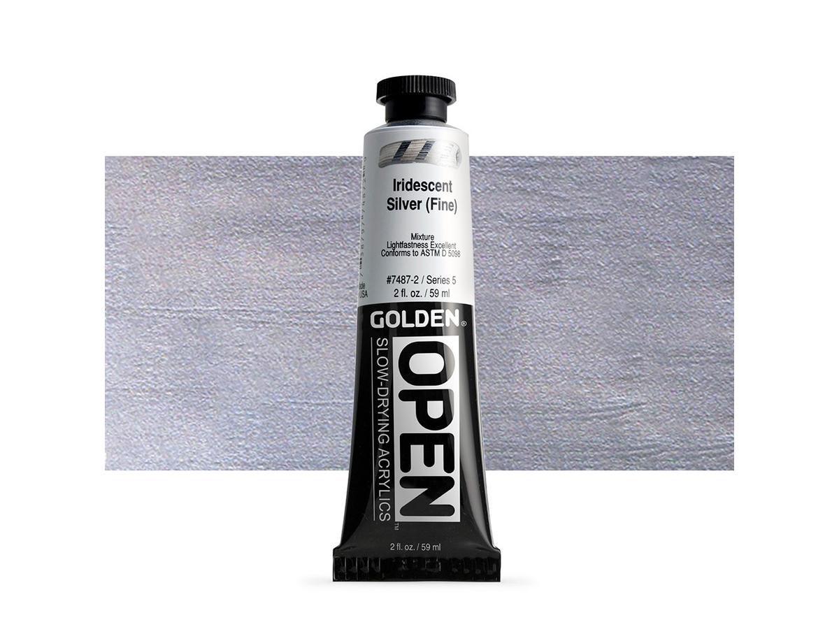 GOLDEN OPEN 59ML 7487 IRISIERENDES SILBER 1