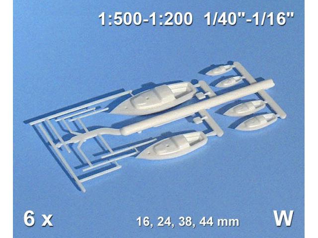 1:50 SEGELBOOTE (6 STÜCK) 1