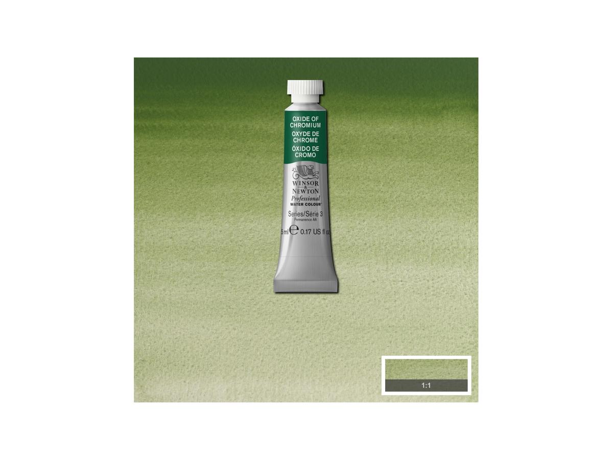 WINSOR & NEWTON AQUARELLFARBE 5ML 459 CHROMOXIDGRÜN 1