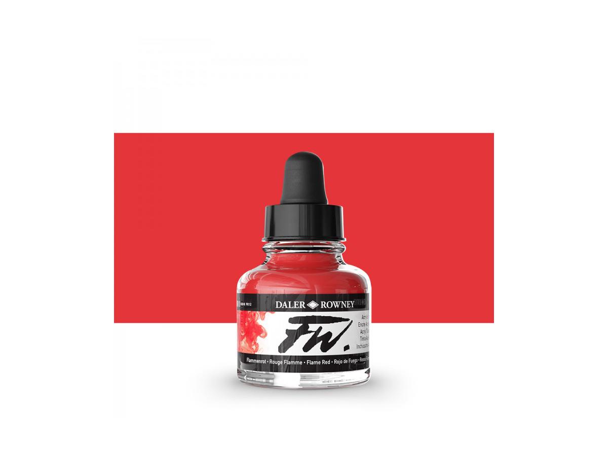 FW ACRYLTUSCHE FEURROT  517 1