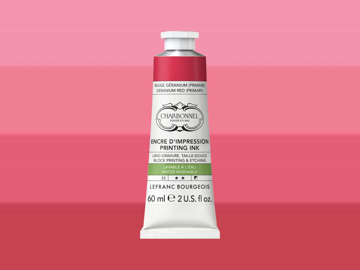 LEFRANC BOURGEOIS CHARBONNEL AQUA WASH ETSINKT 60ML S3 ROUGE GERANIUM (PRIMAIR) 494 1