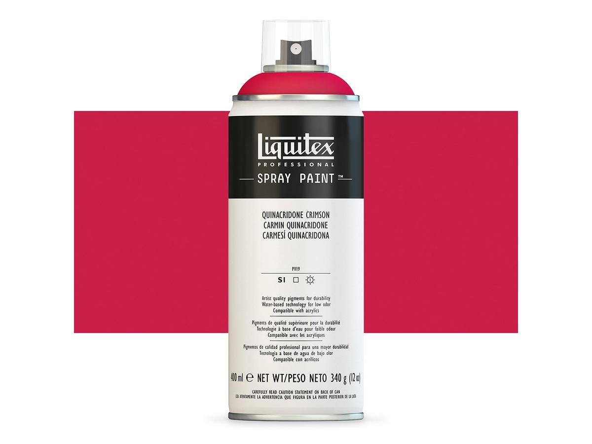 LIQUITEX SPRAY PAINT 400ML QUINACRIDONE CRIMSON 1