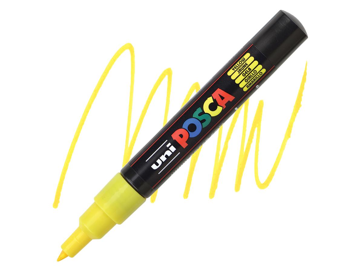 UNI POSCA PC1MCJ GELB EXTRA FEIN 1