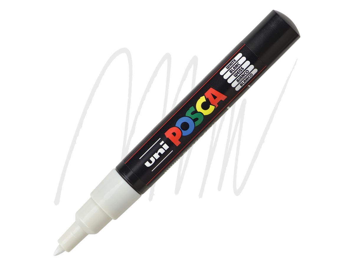 UNI POSCA PC1MCBL WEISS EXTRA FEIN 1