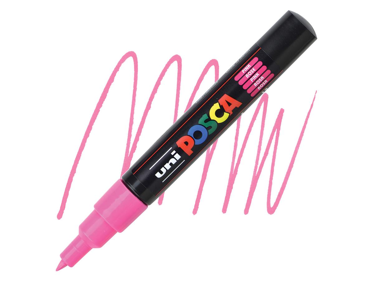 UNI POSCA PC1MCRE ROSA EXTRA FEIN 1
