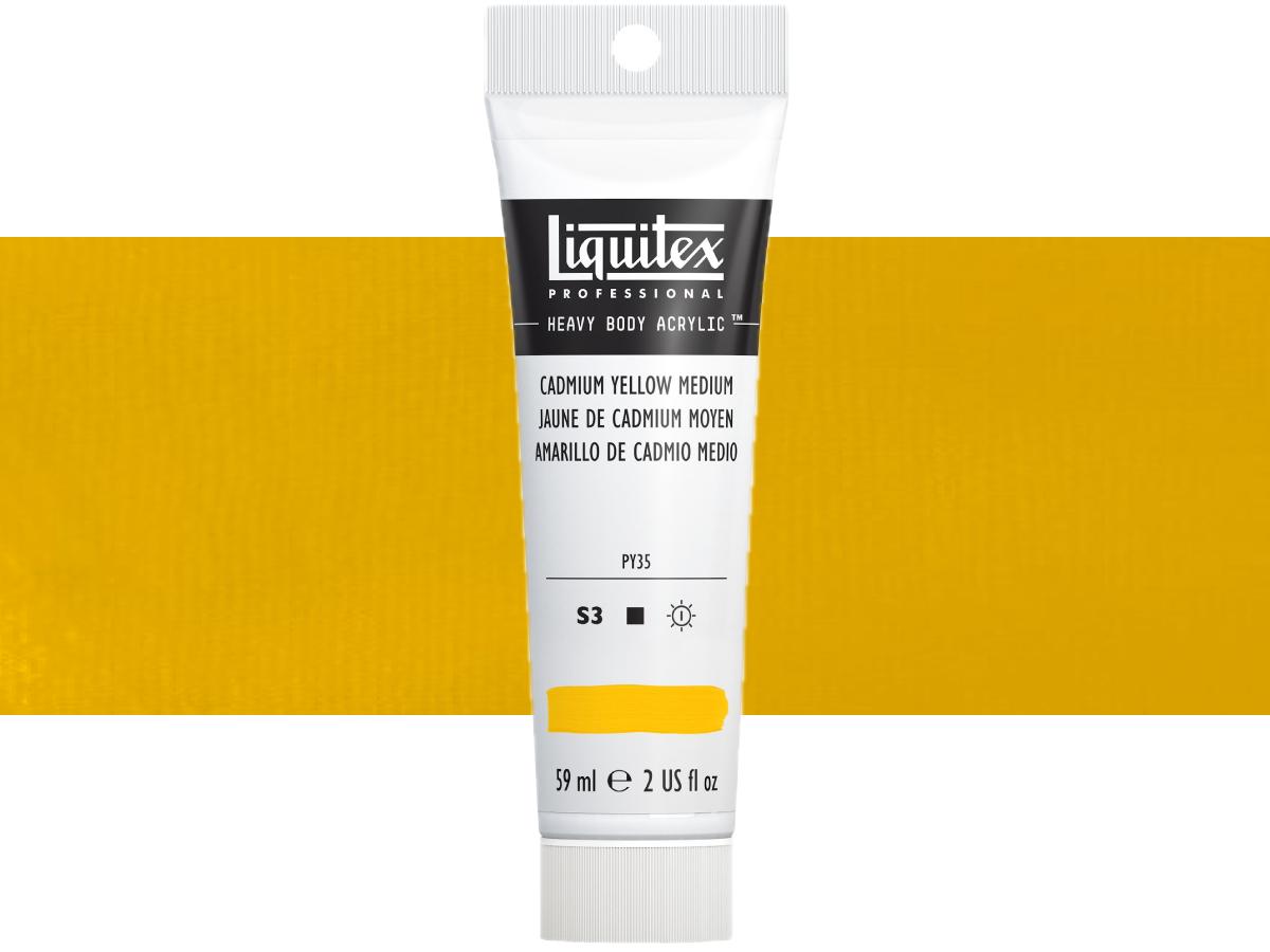 LIQUITEX HEAVY BODY 59ML 161 KADMIUMGELB MITTEL 1
