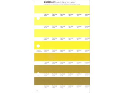 PANTONE PMS SOLID CHIPS ERSATZSEITE 5U 1