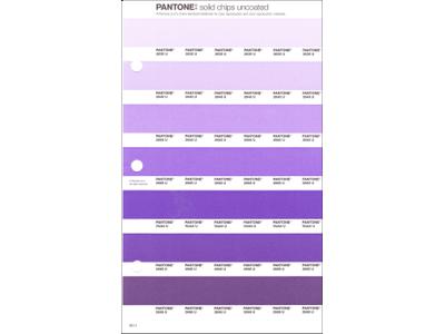 PANTONE PMS SOLID CHIPS ERSATZSEITE 96U 1
