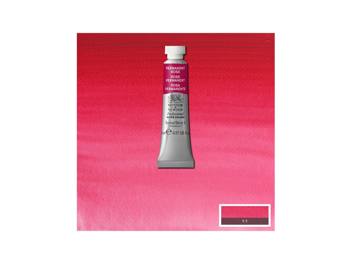 WINSOR & NEWTON AQUARELLFARBE 5ML 502 PERMANENTROSA 1