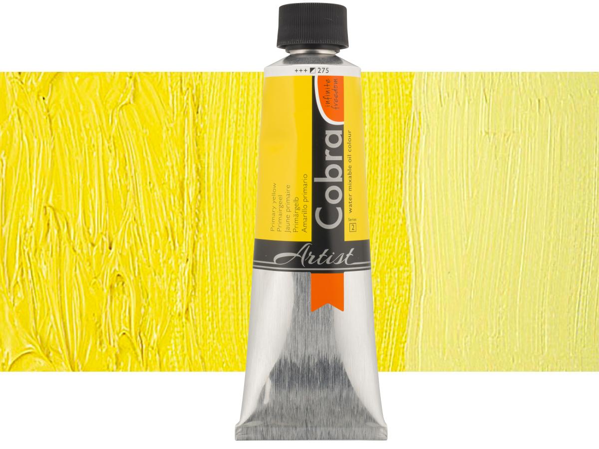 COBRA ARTIST WASSERVERMALBARE ÖLFARBE 150ML 275 PRIMÄRGELB 1