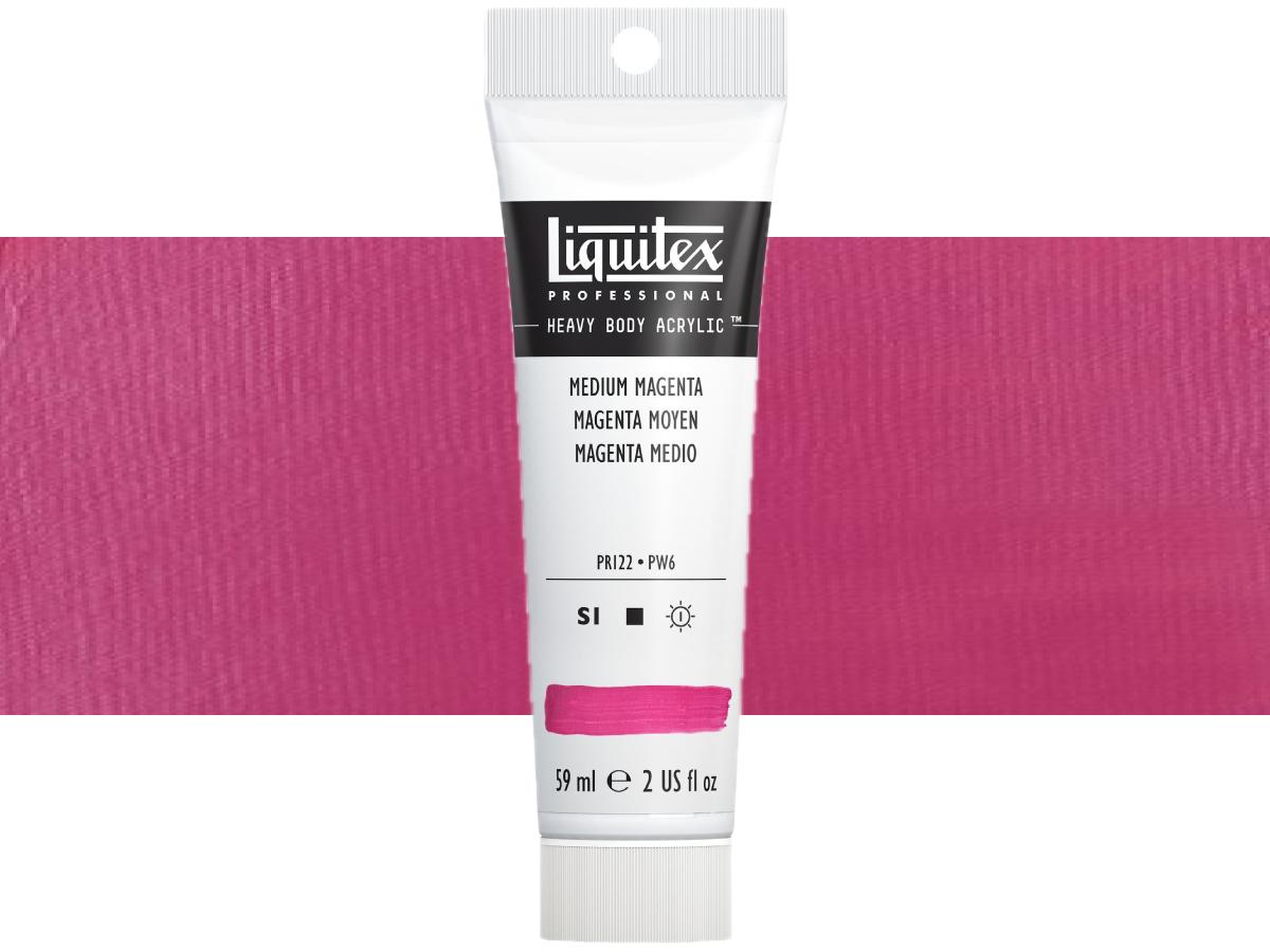 LIQUITEX HEAVY BODY 59ML 500  MAGENTA MITTEL 1
