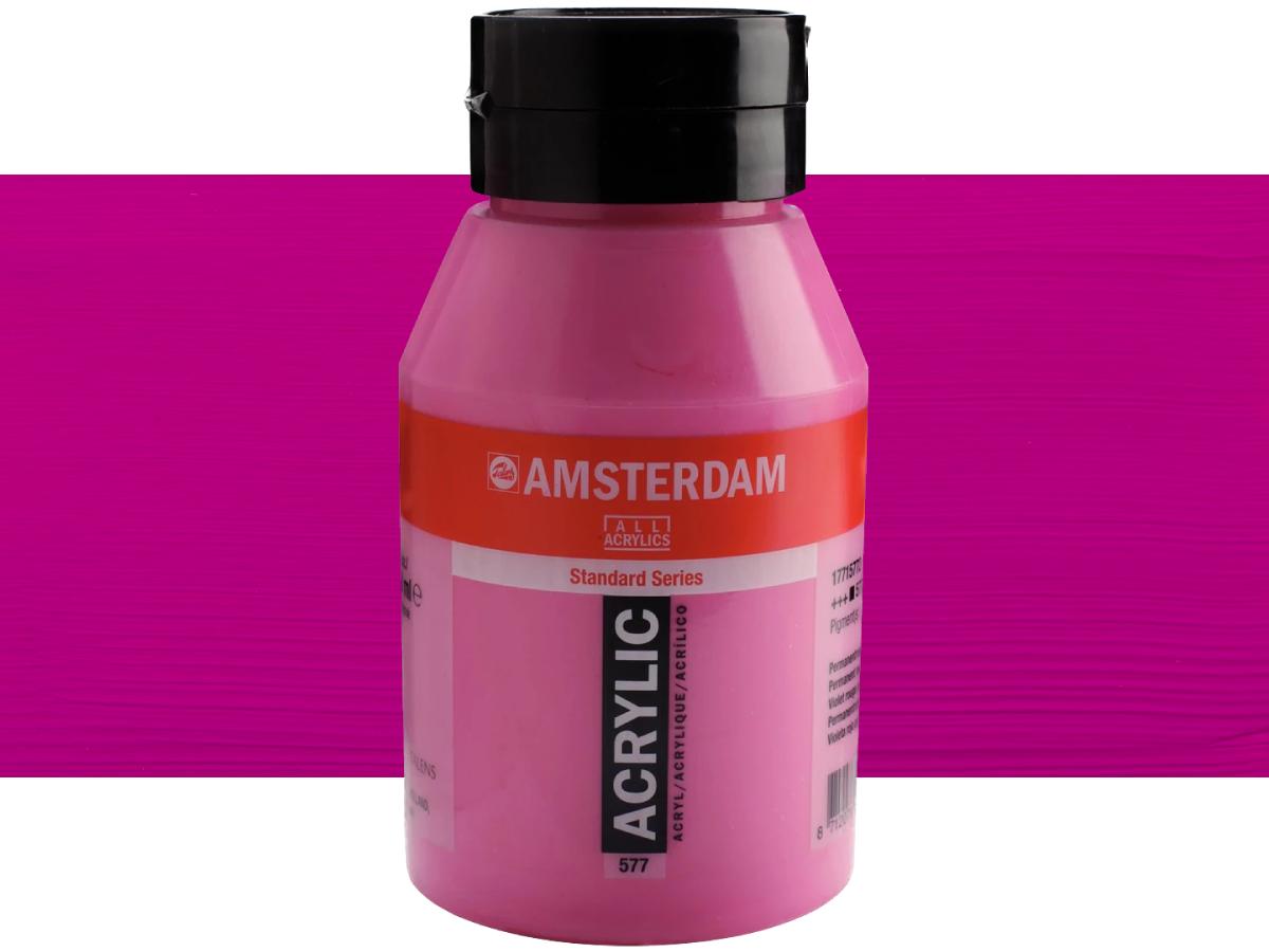 TALENS AMSTERDAM STANDARD ACRYL 1LTR 577 PERM.ROTVIOLETT HEL 1