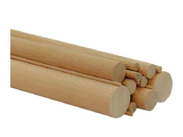 BALSA HOLZ RUND 10MM 1METER IBR 10 1