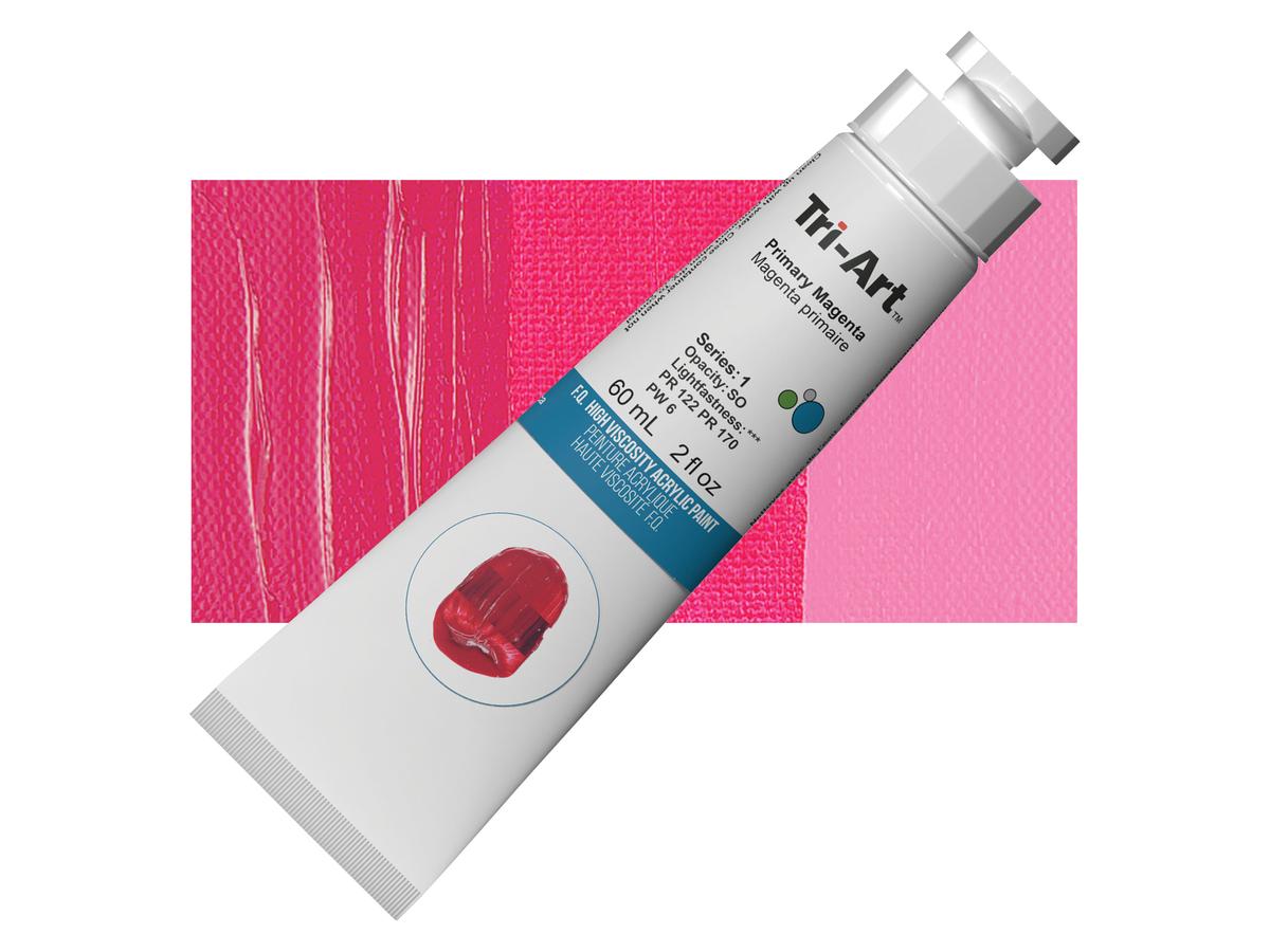 TRI-ART ACRYLFARBE 60ML S6 PRIMÄR MAGENTA 1